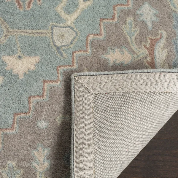 Safavieh Heritage HG823A Area Rug Blue/Ivory 6& x 6& Round