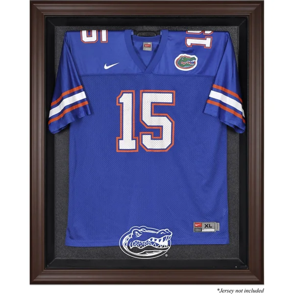 Florida Gators Brown Framed Logo Jersey Display Case