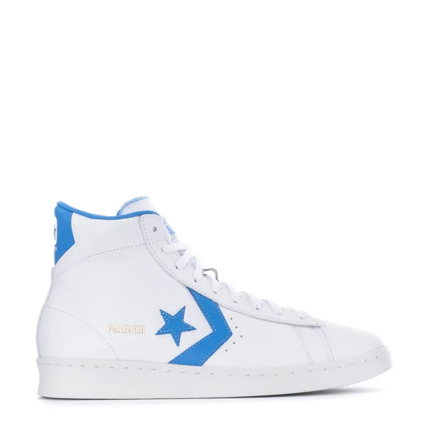 Converse Pro Leather Hi White Coast Blue