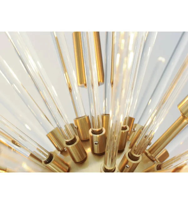 Maxim Lighting 28664CLSBR Polaris - 12 Light Pendant Satin Brass