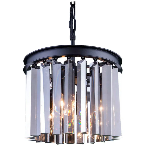 Elegant Lighting-1208D12MB-GT/RC-Sydney - 12 inch 3 Light Pendant