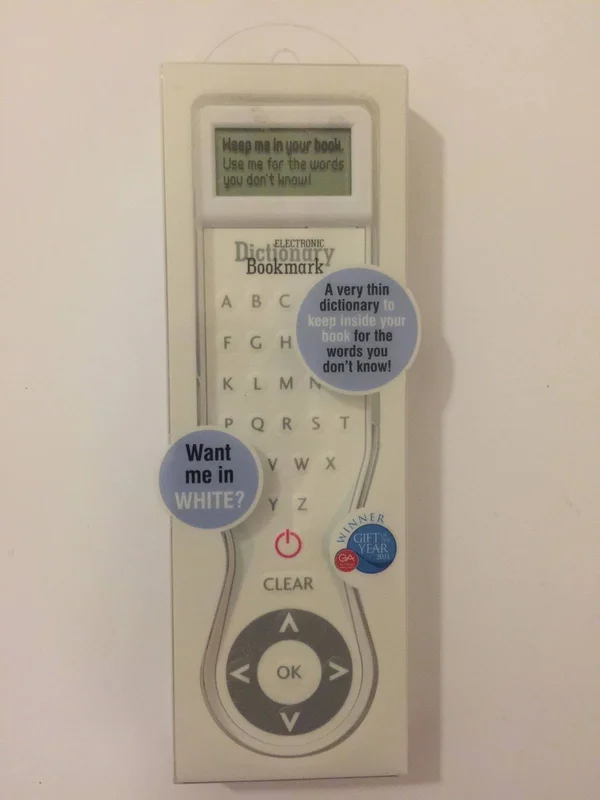 that Company Called If 90701 Electronic Dictionary Bookmark - UK White