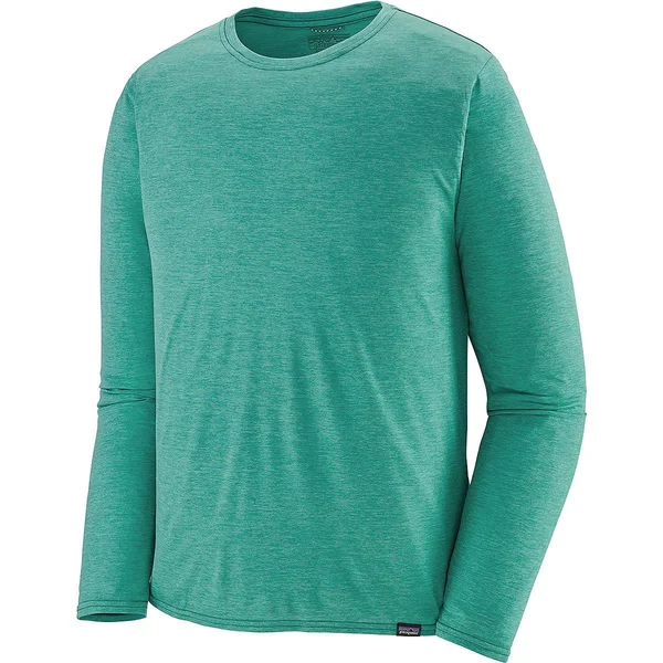 Patagonia Mens L/S Cap Cool Daily Shirt (LBGX_LIGHTBERYLGREEN, M)