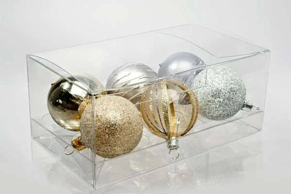 ClearBags - Cupcake Boxes - Square Cupcake Clear Box & Cupcake Tray Insert Set - Holds 4 Size Cupcakes or Muffins, 7 1/2" x 7"