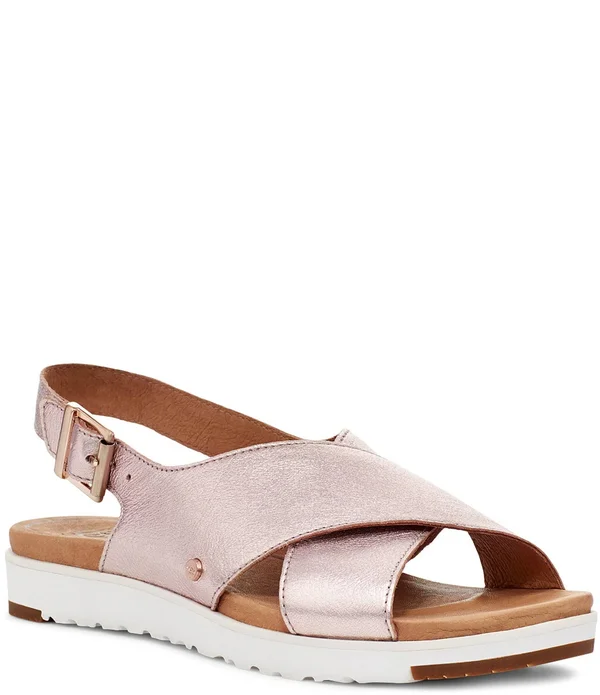 Ugg Kamile (Blush Metallic) Women's Sandals