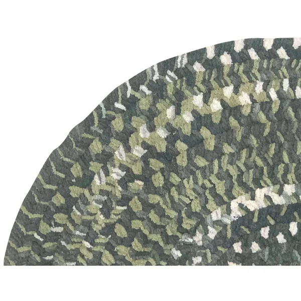 Better Trends Ombre Chenille Collection 72x22 Octagonal in Olive