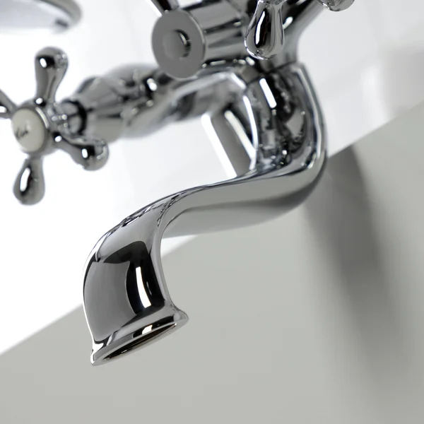 Kingston Brass KS227C Kingston Deck Mount Clawfoot Tub Faucet with Hand Shower Polished Chrome