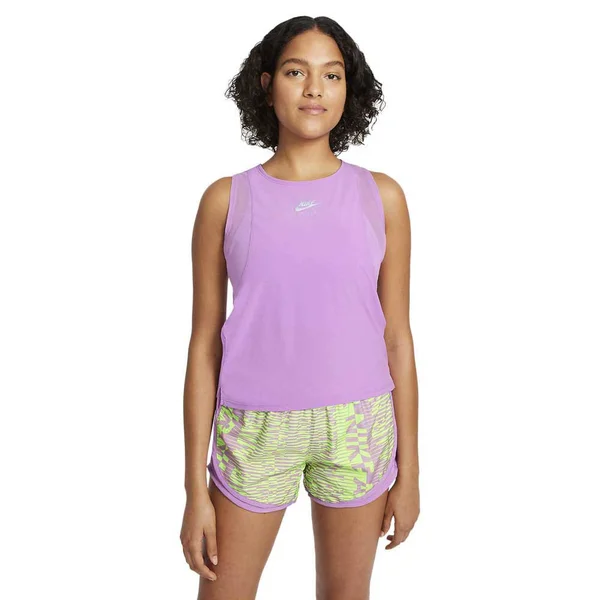 Nike Air Women's Running Tank, Size 8, Violet Shock