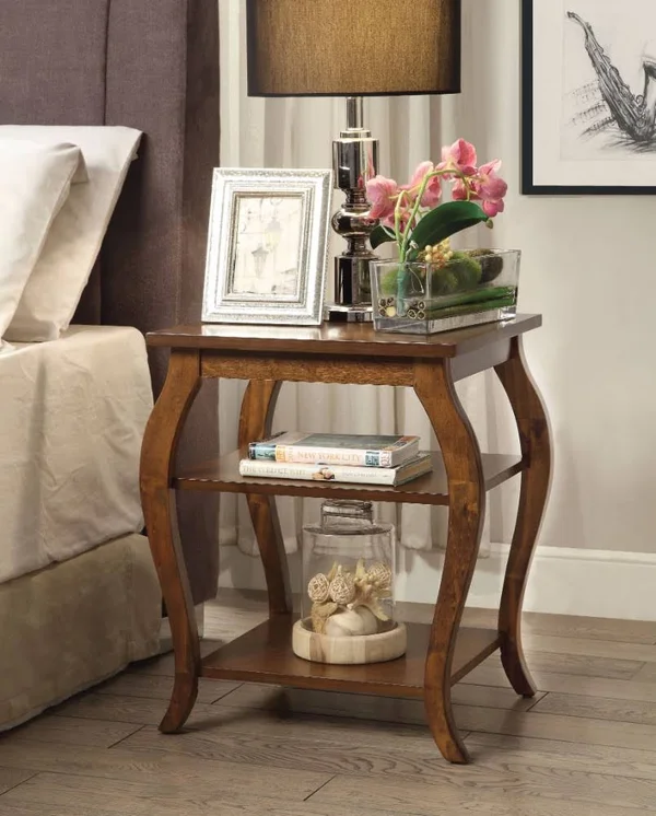 Beautiful End Table Walnut