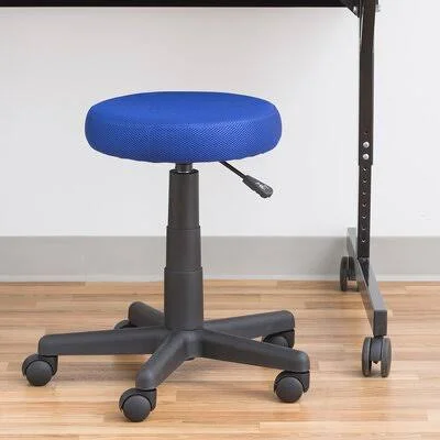 Abi-Mae Height Adjustable Active Stool Latitude Run Seat Color: Blue