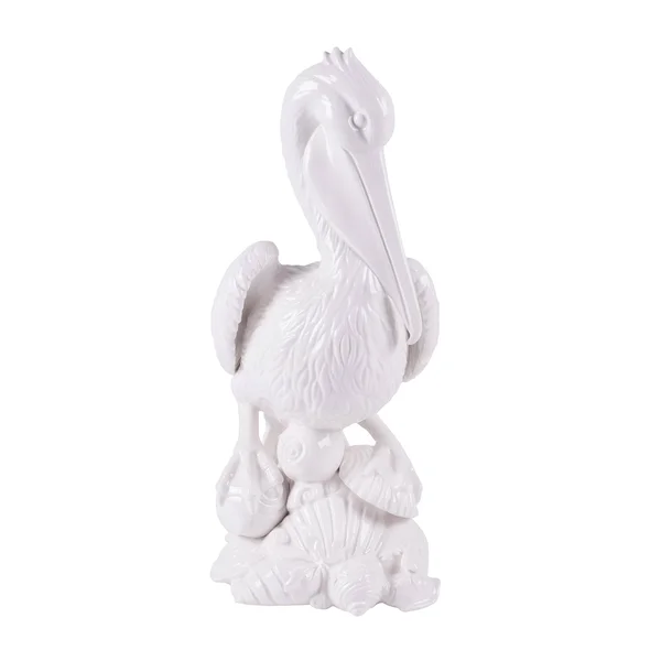 Fitz and Floyd Cape Coral Tall Pelican Figurine