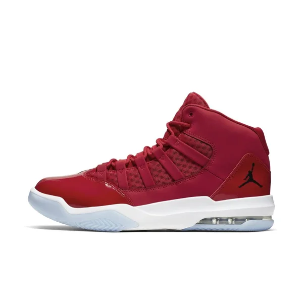 Jordan Max Aura - Mens Casual Basketball Shoes - Gym Red/Black/White, Size 11.0