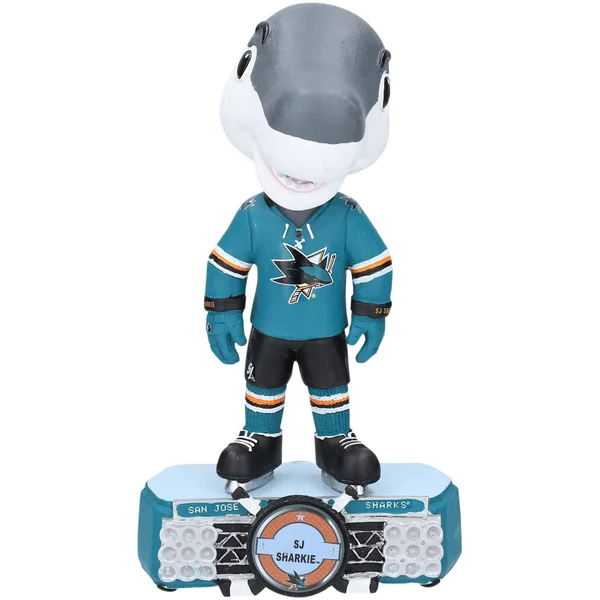 FOCO San Jose Sharks Stadium Lights Mascot Bobblehead