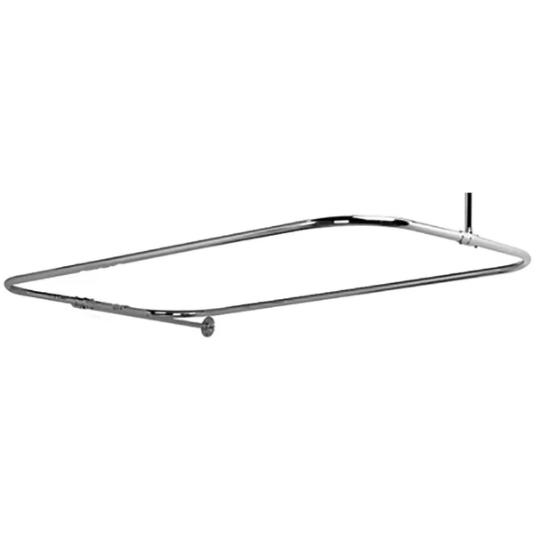 Barclay Rectangular Shower Rod 48Inch x 24inch 4152-48-CP
