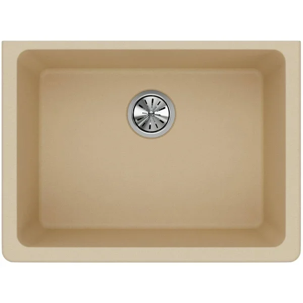 Elkay Quartz Classic ELGU2522SD0 Sand Single Bowl Undermount Sink
