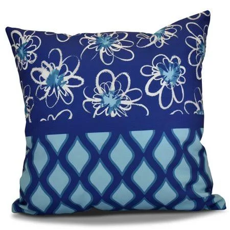 The Holiday Aisle Hanukkah 2016 Decorative Holiday Geometric Throw Pillow Color: Light Blue - Size: 20x22 H x 20x22 W x 2x22 D