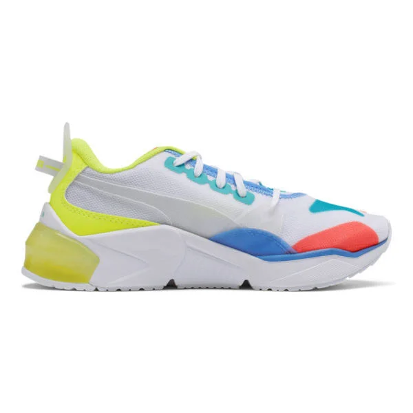 Puma Boys Liquid Cell Optic Sheer Shoes White Size 6.0