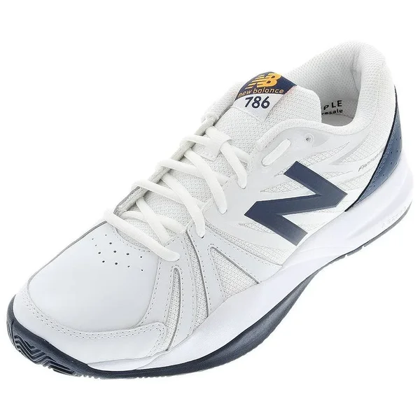 New Balance 786v2 White/Blue Men's Tennis Shoes Size 13