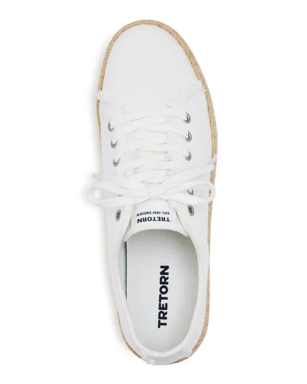 Women's Tretorn Eve Espadrille Sneaker - Size: 8, Blue
