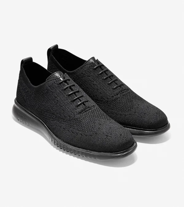 Cole Haan 2.Zerogrand Stitchlite Oxford Black/Black - Men's, Size: 10.5