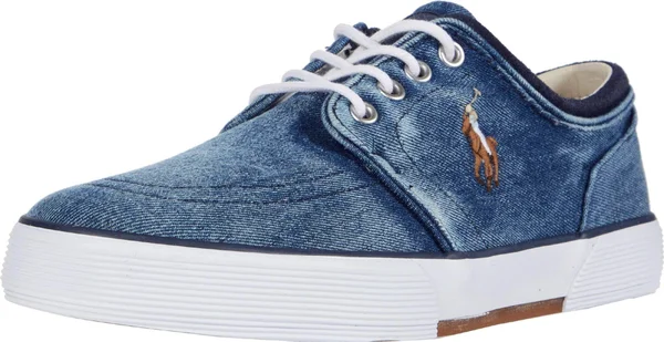 Polo Ralph Lauren Men's Faxon Leather Fashion Sneaker