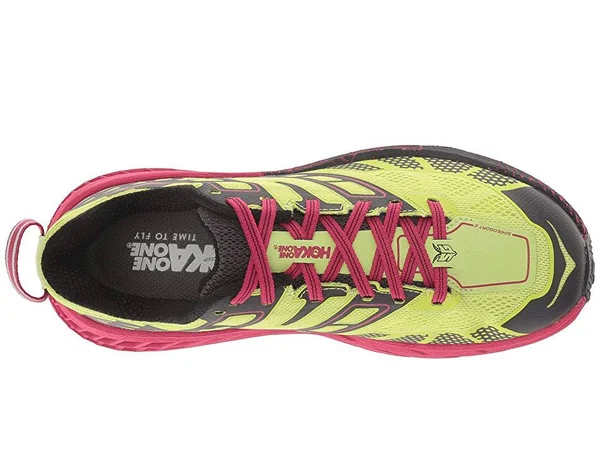 In Box Hoka One One Speedgoat 2 Trail Running Shoes Sz 8 Green, Nine