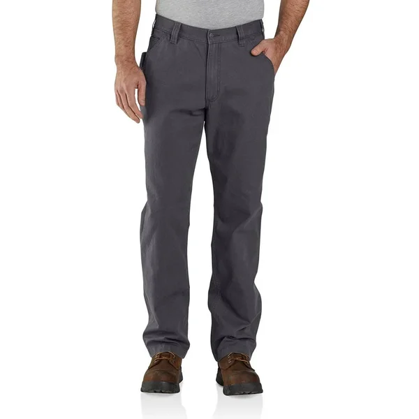 Carhartt Rugged Flex Loose Fit Canvas Work Pant, Shadow, 34x22 x 30x22