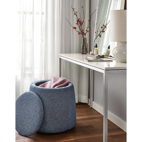 Room & Board, Modern Parsons 36W 18d 29h Console Table w/ 1.5x22 Leg, Smoke Tempered Glass Top w/ Gold Base