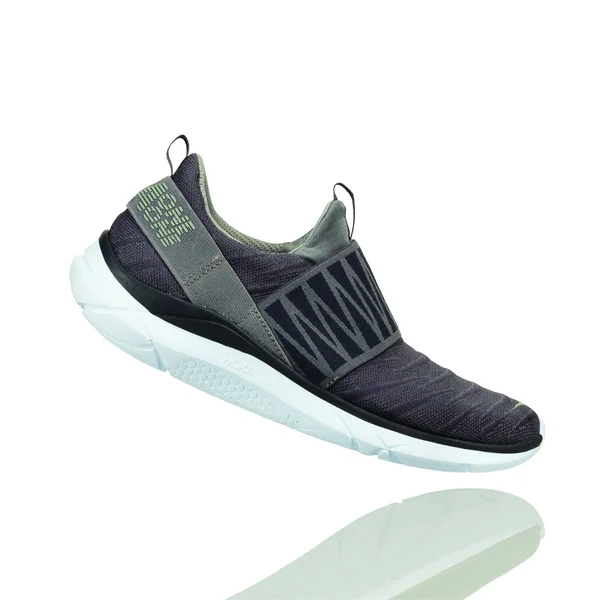 Hoka One One Women's Hupana Slip - Nine Iron/Steel Grey - 8