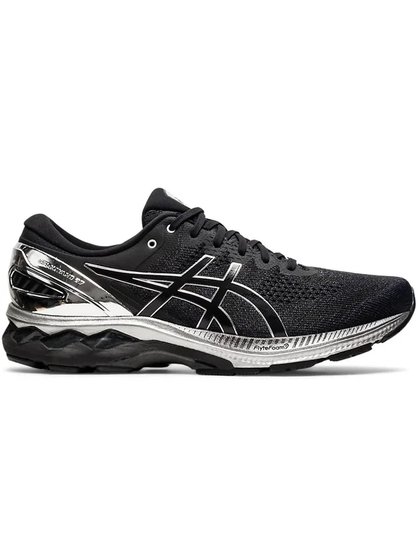 Asics Gel Kayano 27 Platinum Running Shoes Mens - Size 9, Black/Silver