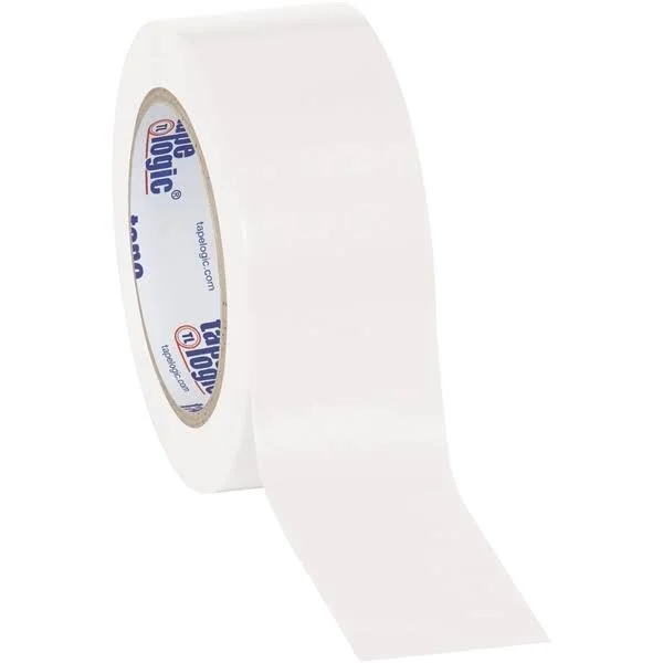 Tape Logic White Solid Vinyl Safety Tape 2x22 x 36 Yard Roll (24 Roll/Case) T9236W