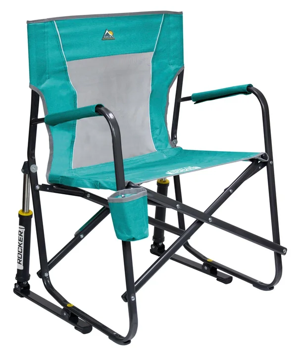 GCI Outdoor Freestyle Rocker Mesh Chair - Men's, Green