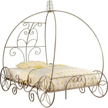 Zoomie Kids Elisha Canopy Bed Size: Twin