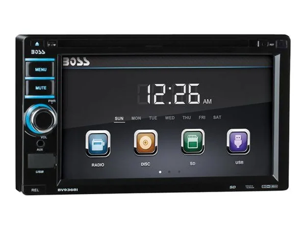 BOSS BV 9368I In-dash DVD Receiver - 6.2x22 Touch Display