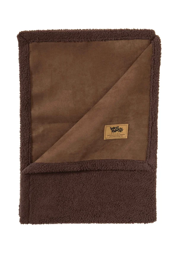 West Paw Big Sky Blanket Coffee Bean, Medium, 56" x 38"