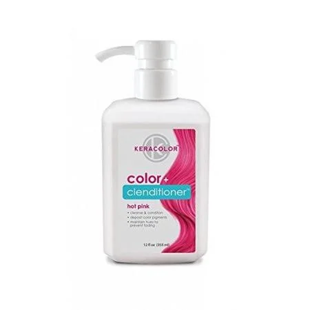 Keracolor Color + Clenditioner (Hot Pink) 12oz, Pack of 11