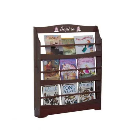 Guidecraft G87307 Expressions Bookrack - Espresso, Size: 33W x 6D x 43H