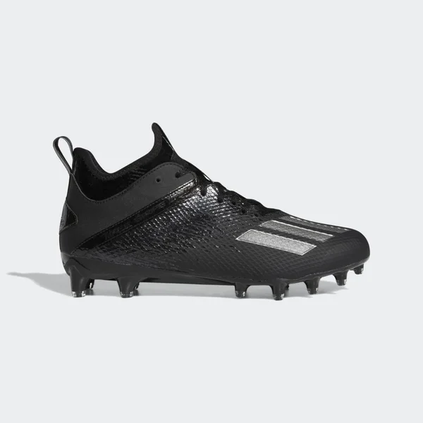 Adidas Adizero Scorch Black Men's Football Cleat Shoes, Size: 8.5