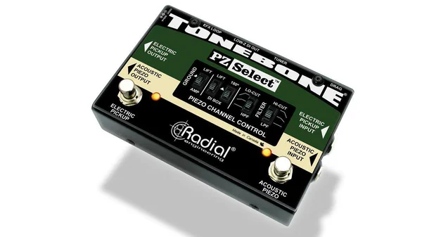 Radial PZ-Select Piezo and Magnetic Pickup Selector, di