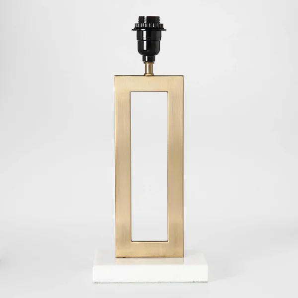 Project 62 Weston Window Pane Table Lamp White Brass 52404318