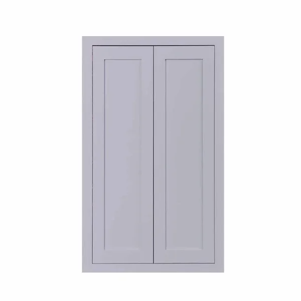 Maplevilles Cabinetry W243914 Inset 24 inch Wide x 39 inch Tall 2 Door Wall Cabinet - Gray