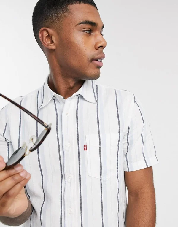 Levi&s White Classic Short Sleeve Shirt