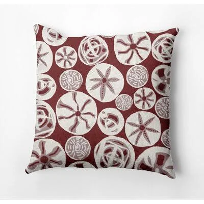 Rectangular Cotton Pillow Cover & Insert Dovecove Color: Rust - Size: 20x22 x 20x22
