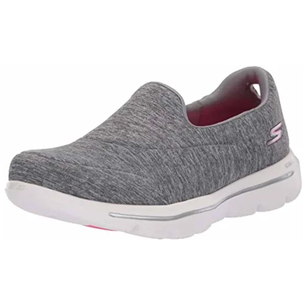 Skechers Women's GOwalk Evolution Ultra - Amazed Performance Shoes Gray - Size 5.5