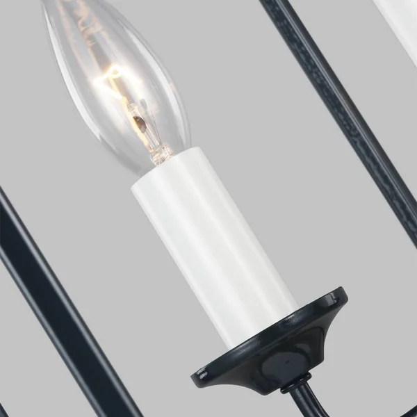 Generation Lighting - AC1014DBL - Four Light Pendant - Bantry House - Dutch Blue