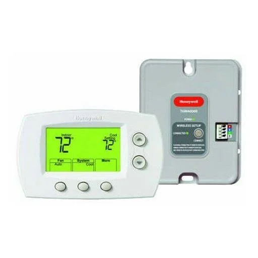 Honeywell Home-Resideo FocusPRO - Non-Programmable Thermostat w/ Wireless Ada...
