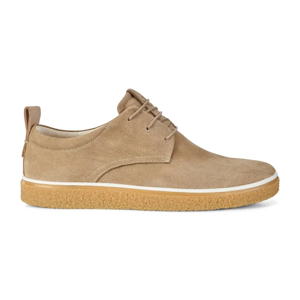 Ecco Men's Crepetray Derby Tie Sneakers - Navajo Brown/Powder 44(10/10.5M)