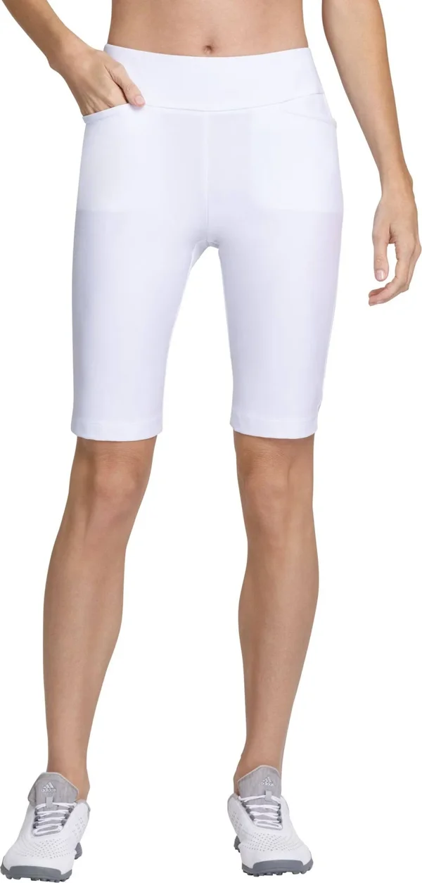 Tail Women's Side Insert Golf Shorts, Size 14, Chalk