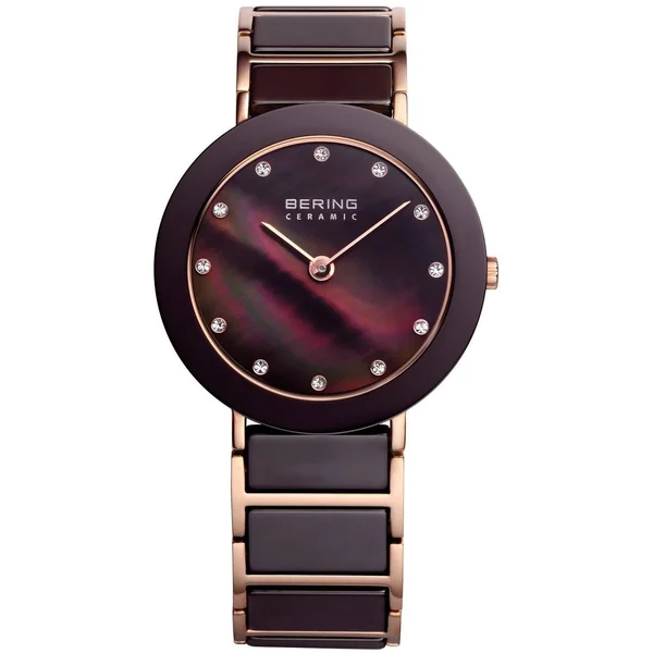 Bering Women's 11435-765 Ceramic Crystal Stainless Steel and Ceramic Watch