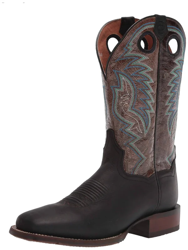 Dan Post Men's Deuce Western Boots - Black/Brown